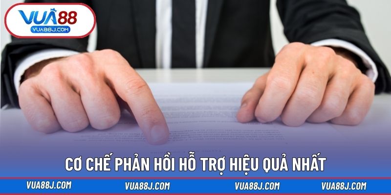 Cơ chế phản hồi hỗ trợ hiệu quả nhất
